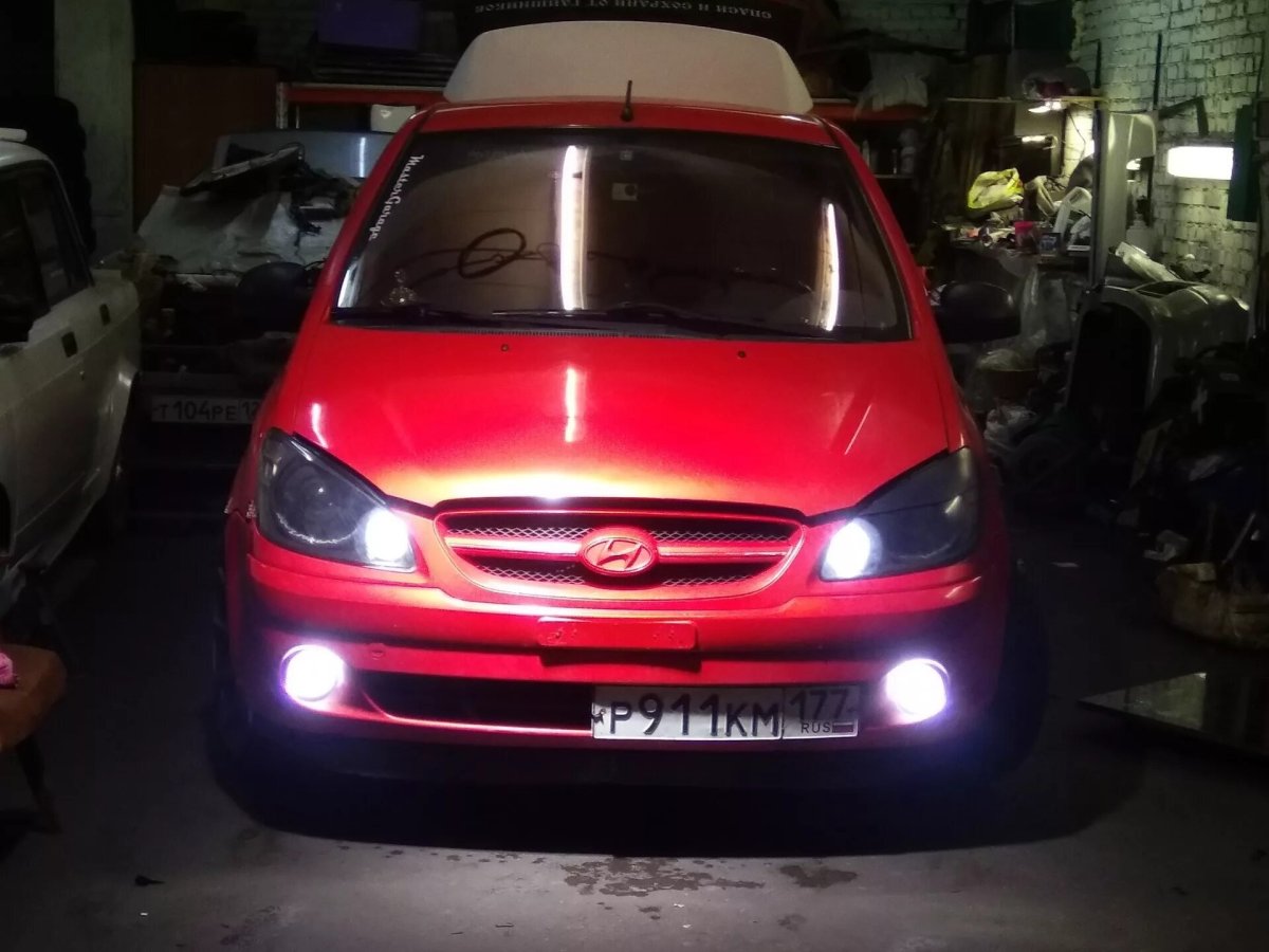 Лампочки Хендай Гетц 2008