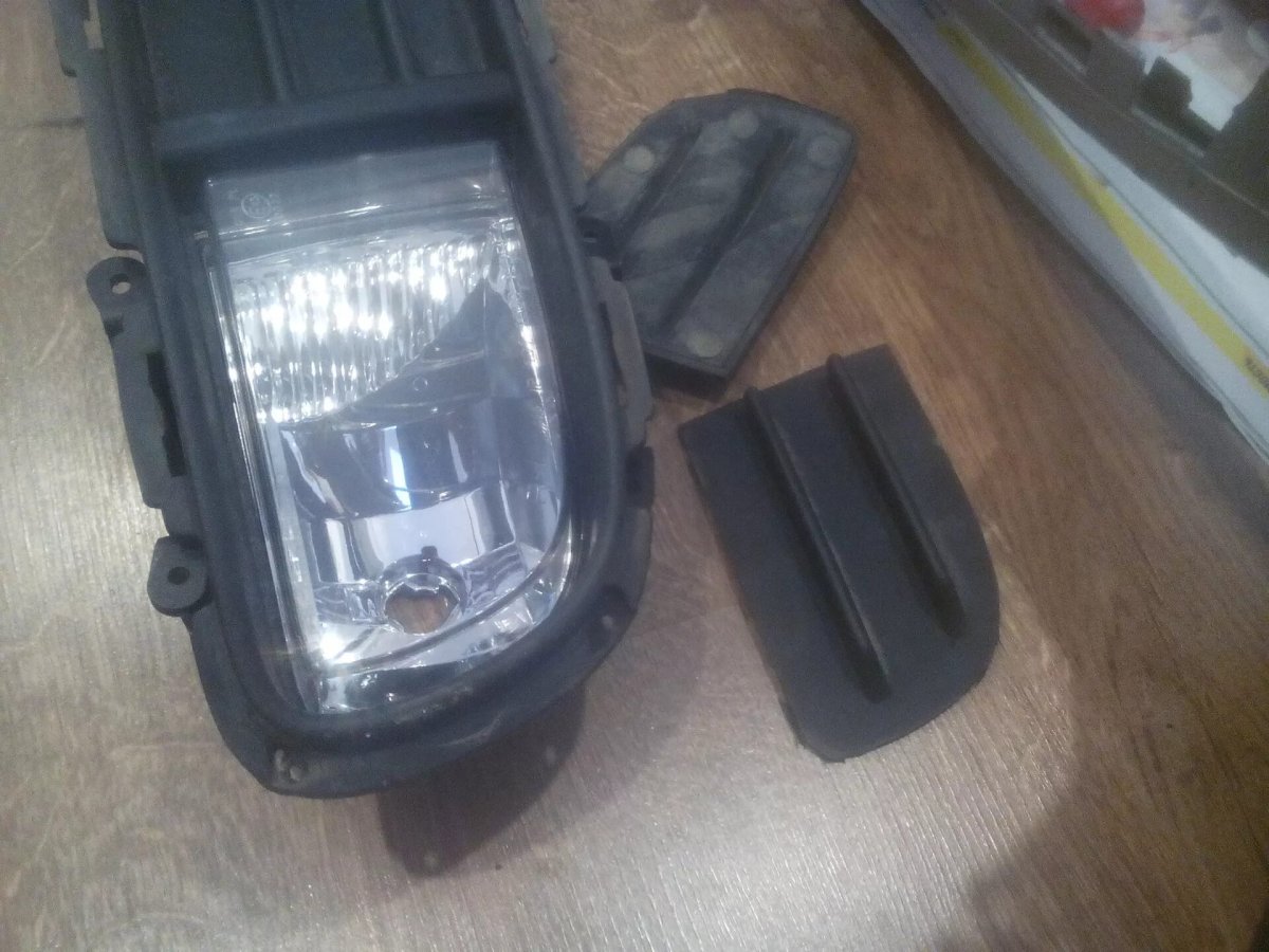 Крепление ПТФ на Getz