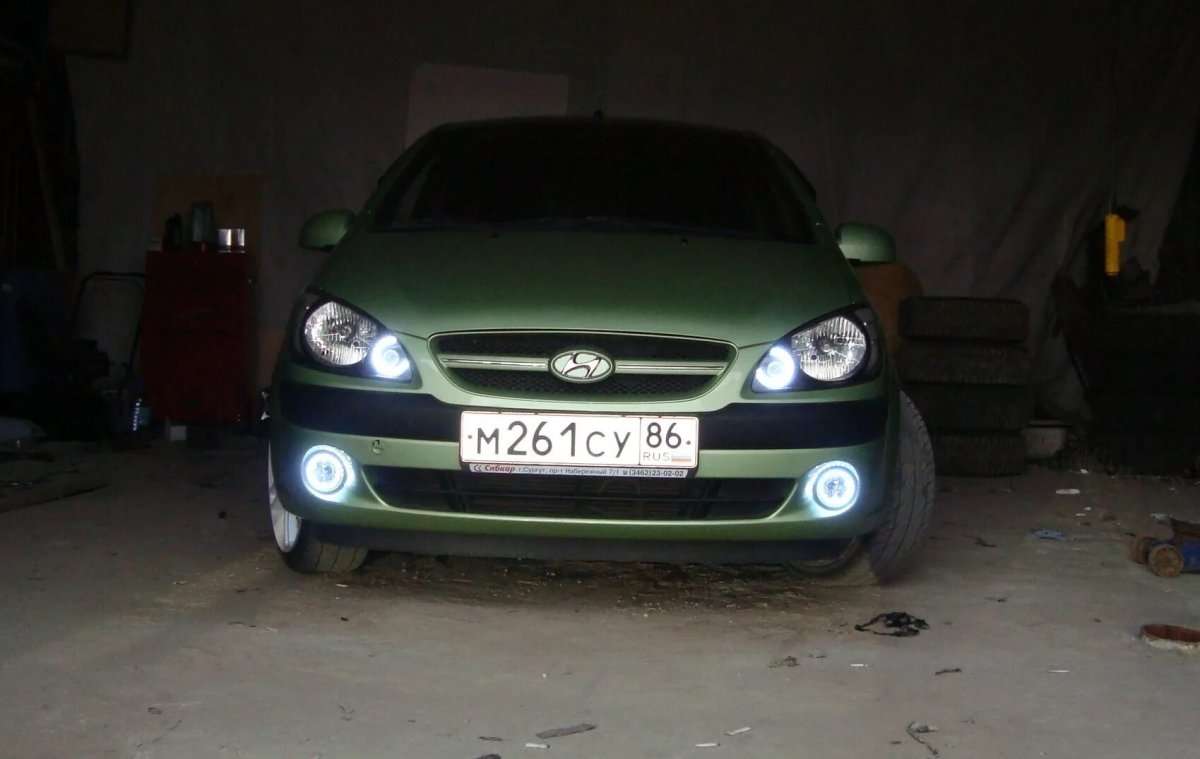 Ангельские глазки Hyundai Getz