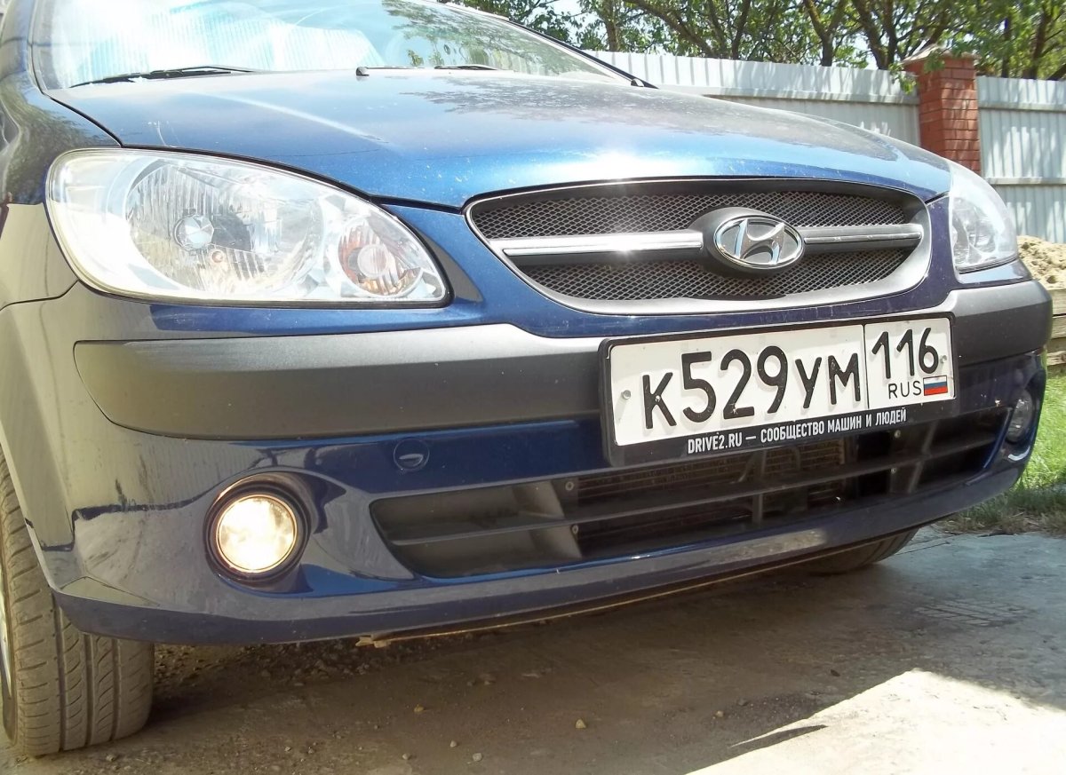 Противотуманные фары Хендай Гетц 2007