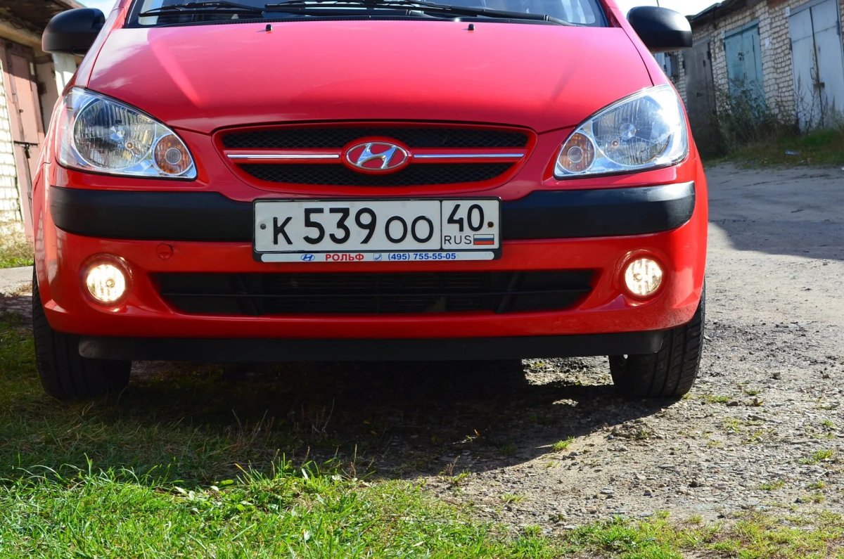 Туманки Hyundai Getz