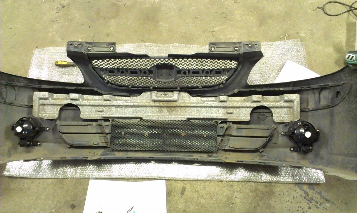 Крепление ПТФ Хендай Гетц