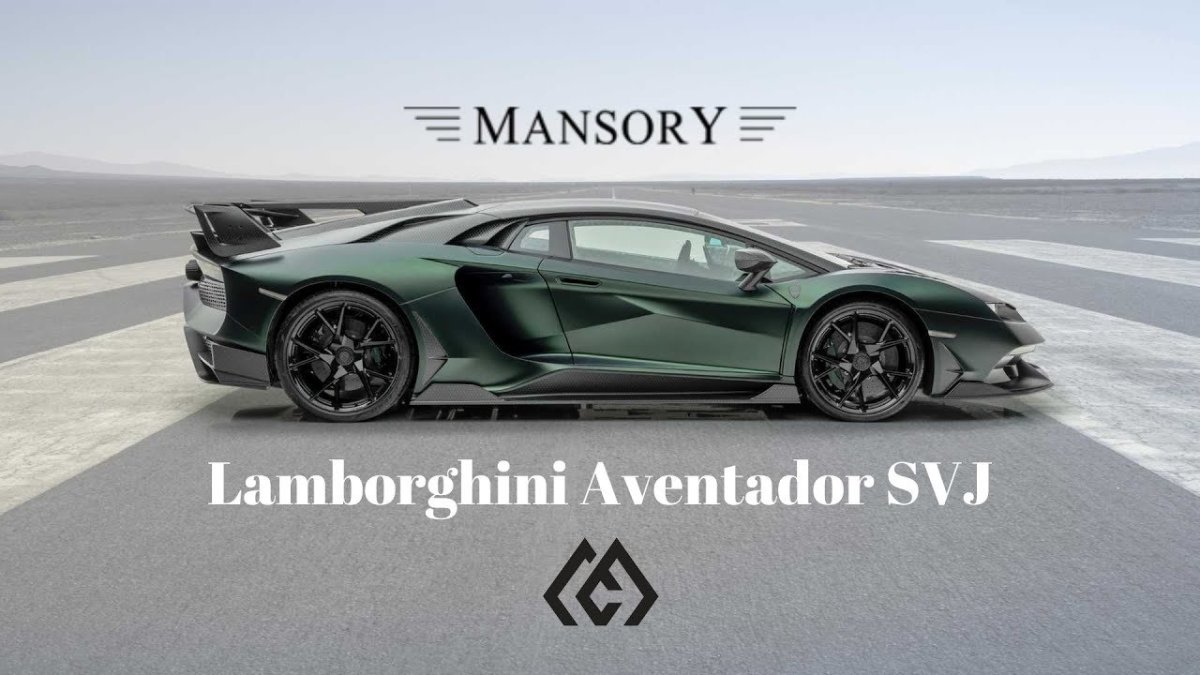 Ламборджини авентадор 2020