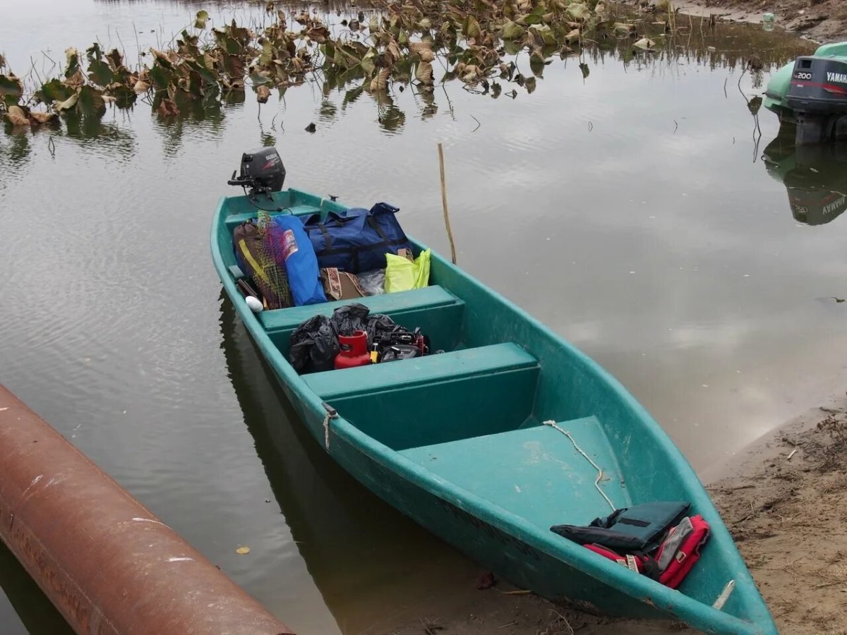 Астраханские лодки Бударки