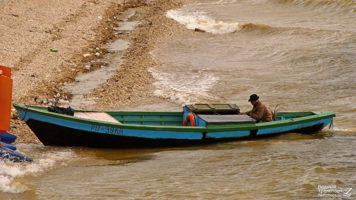 Лодка бакенщика СССР