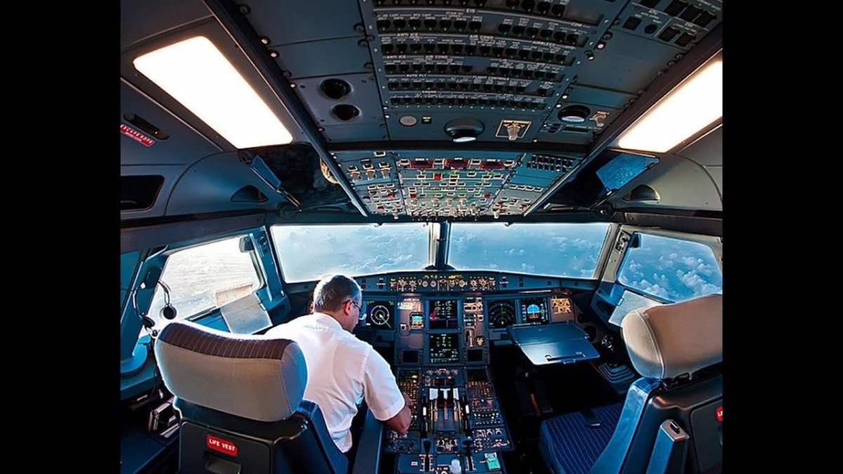 Airbus a320 кабина