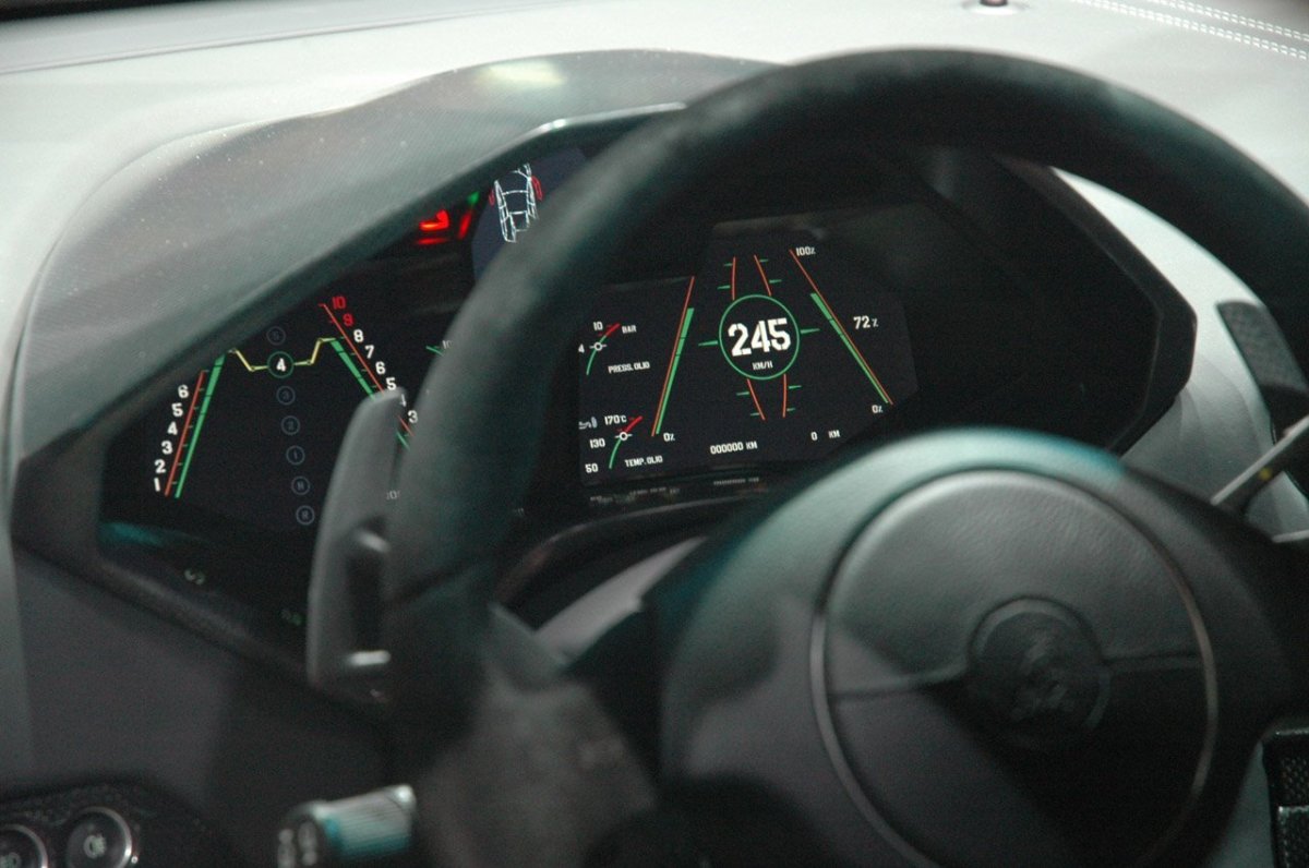 За рулем Ламборджини