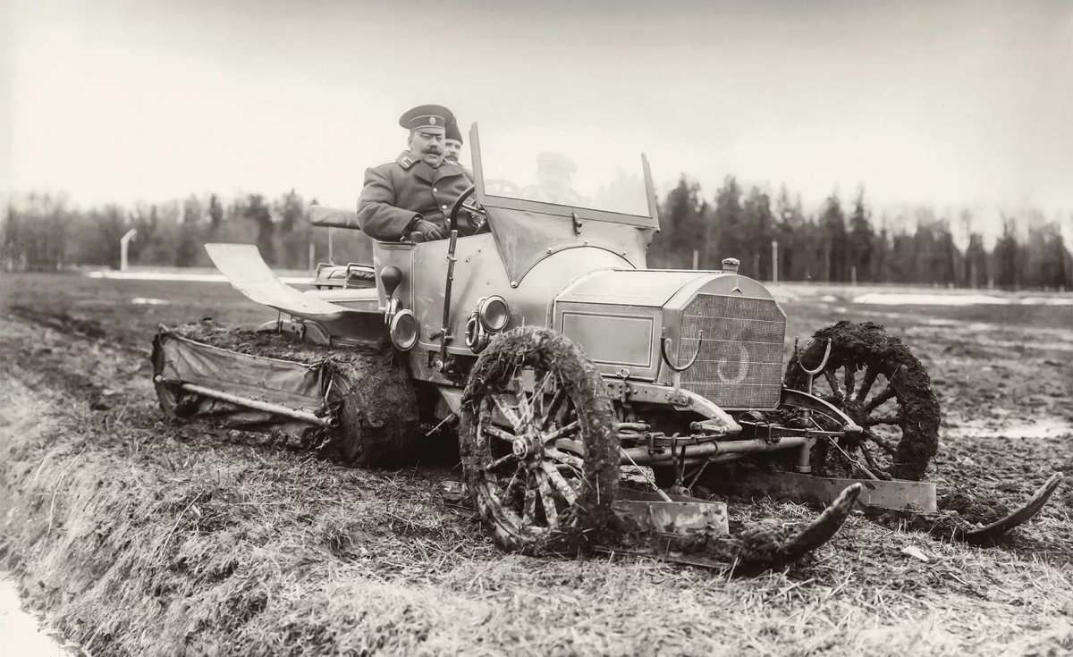 Руссо-Балт Кегресс полугусеничный