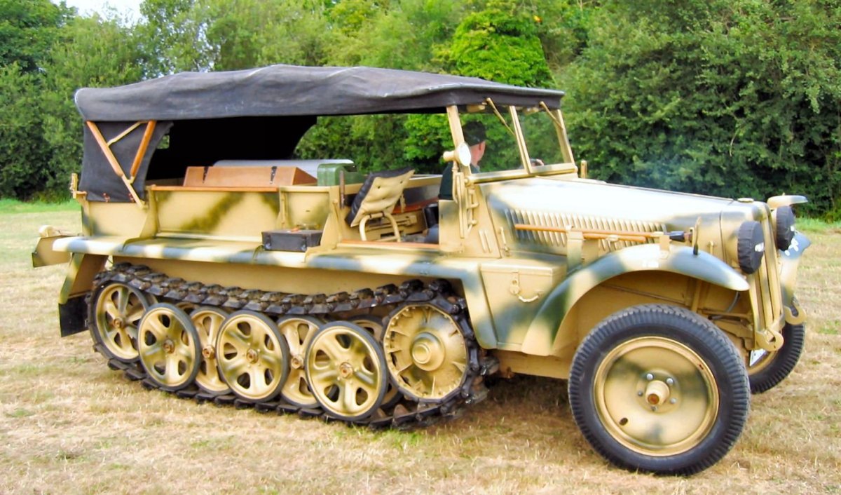 Немецкий тягач SD KFZ 10