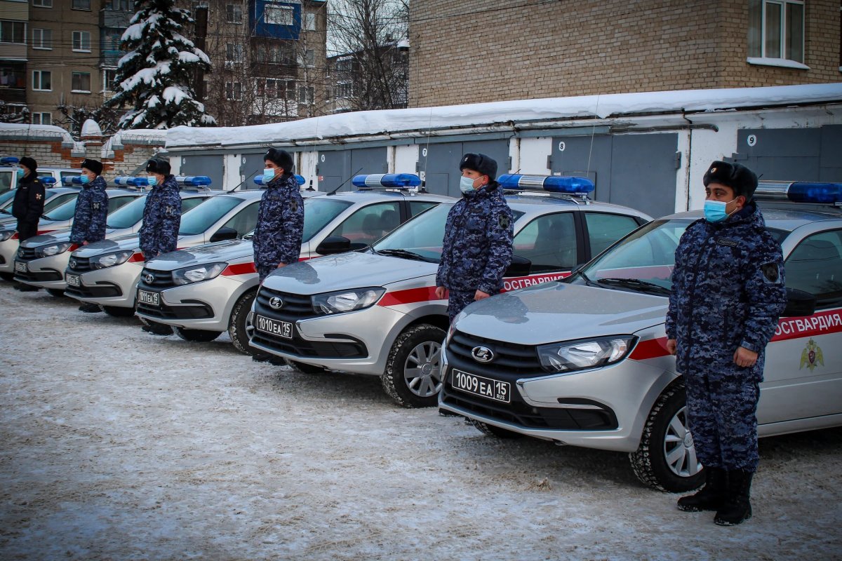 Лада Гранта Россгвардии