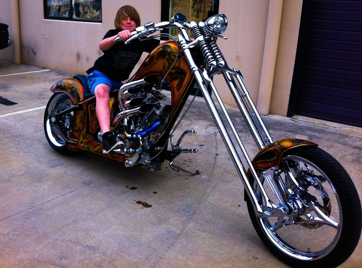 Чоппер кастом Харлей