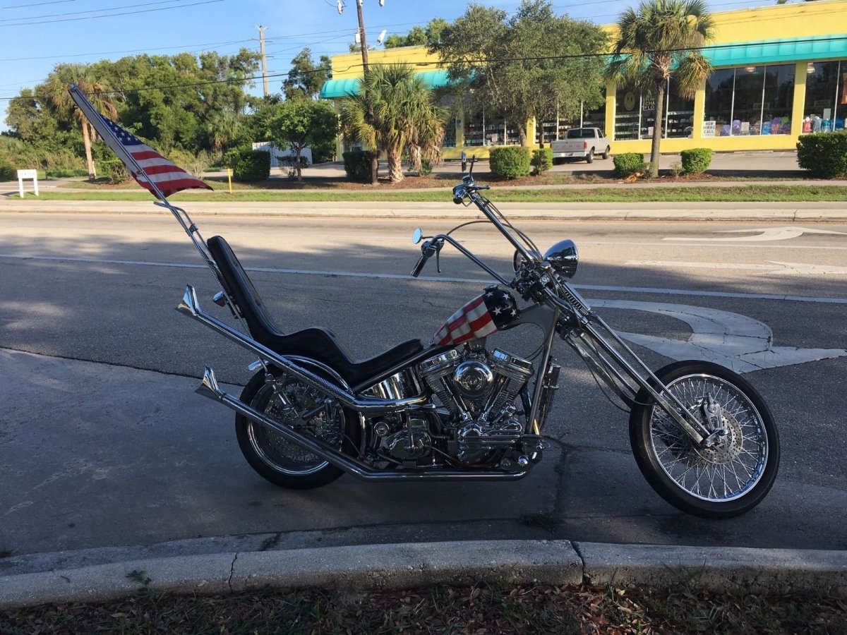 Чоппер с длинной вилкой