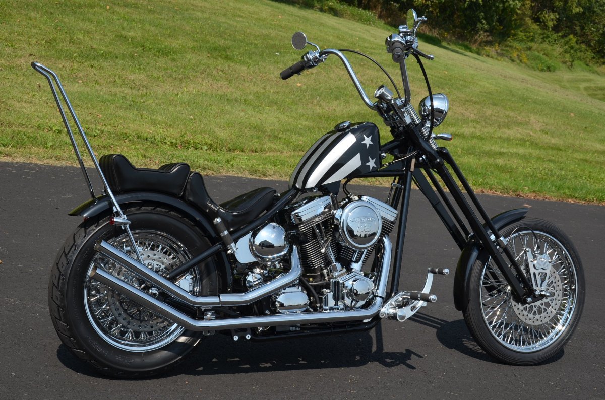 Харлей софтейл чоппер