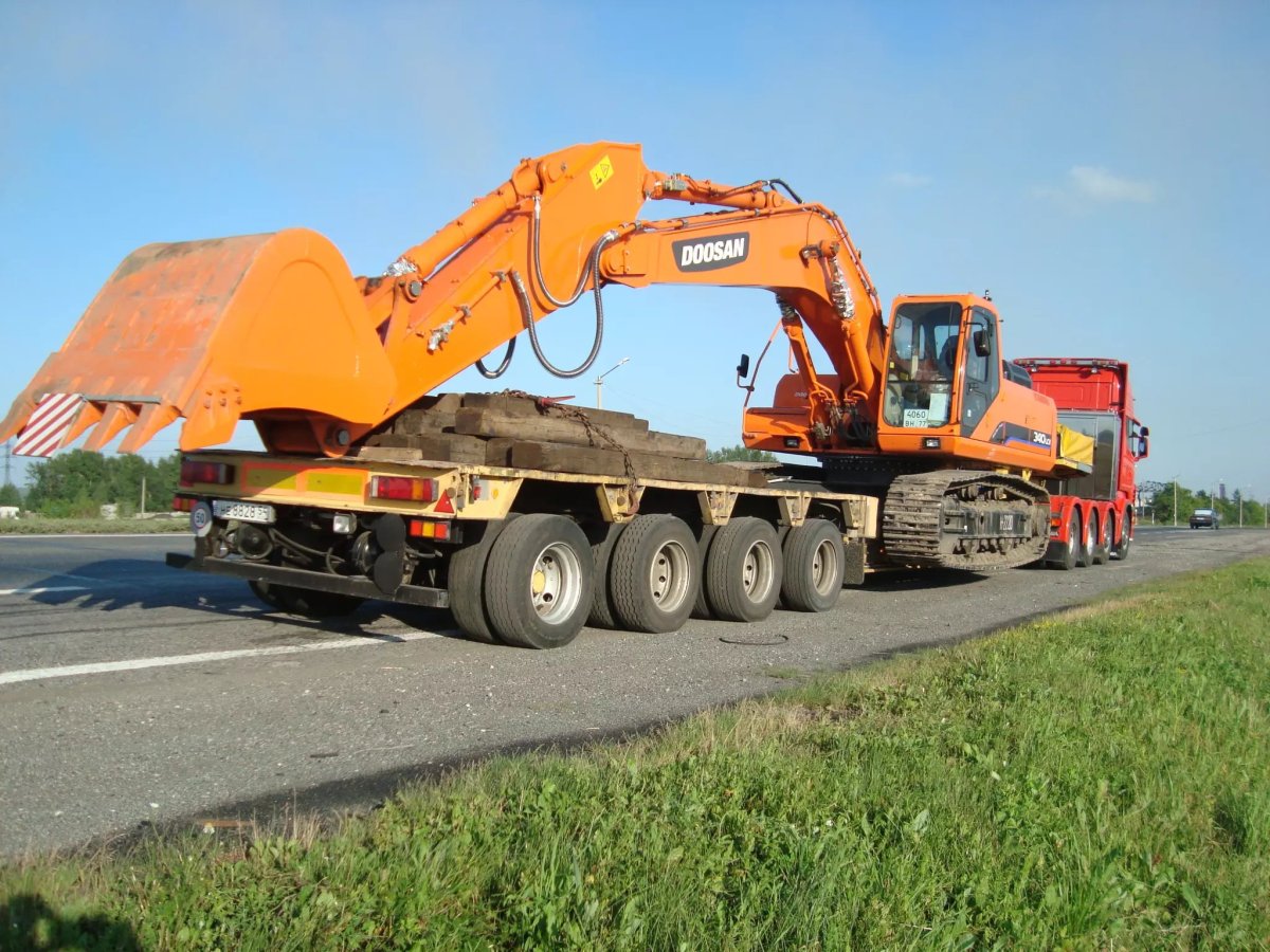 Скания трал 80 тонн