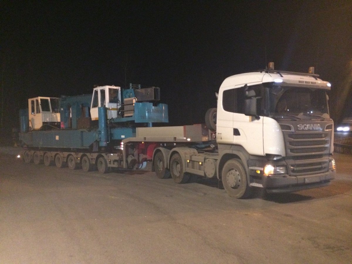 Перевозка балок