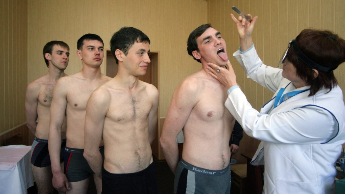 Медосмотр в военкомате