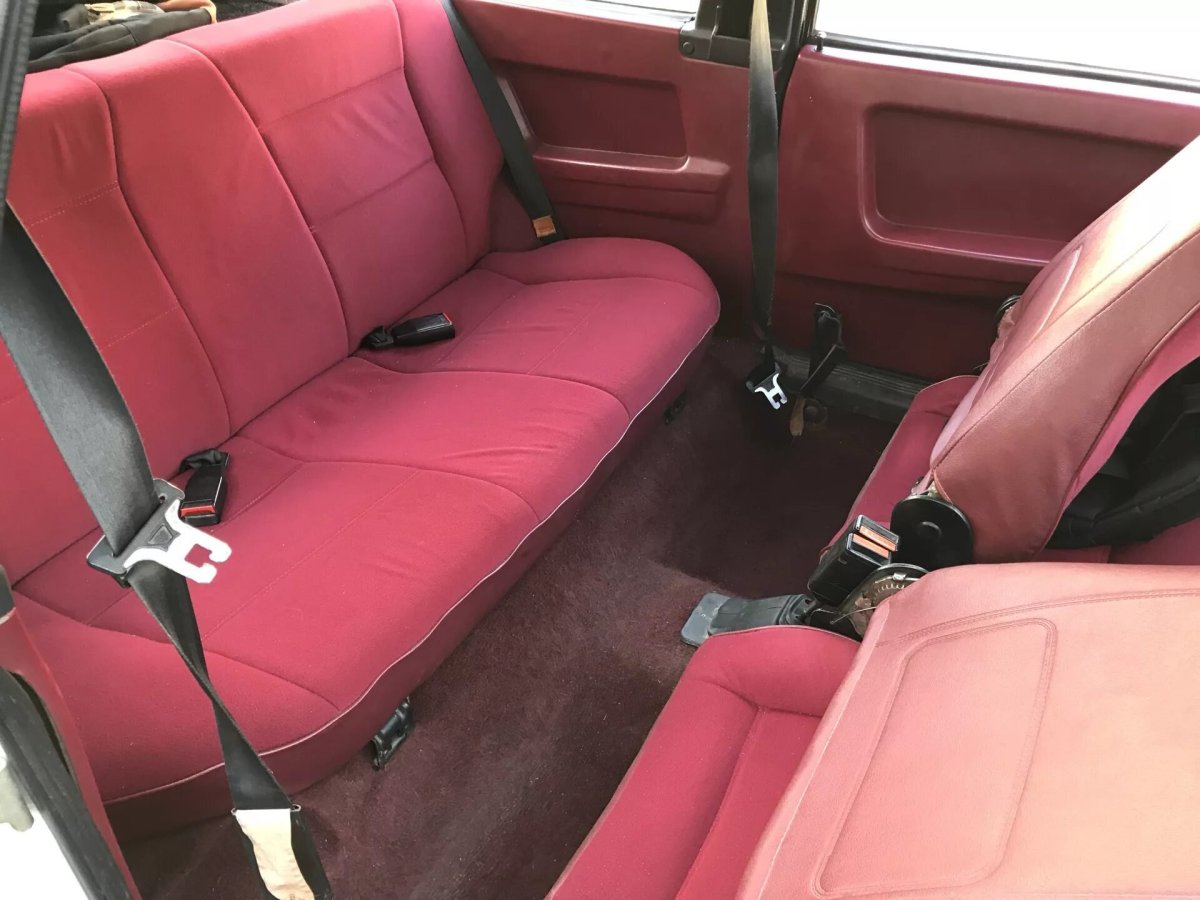 Лада 2108 салон сзади