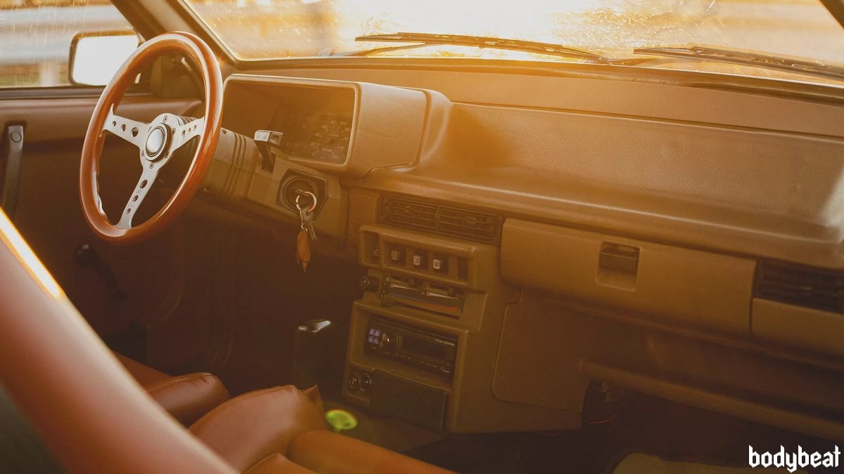 Коричневый салон ВАЗ 2109 низкая панель