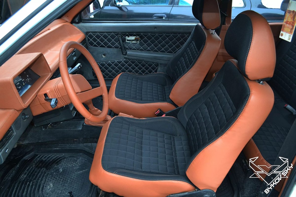 Лада кожаный салон ВАЗ 2109