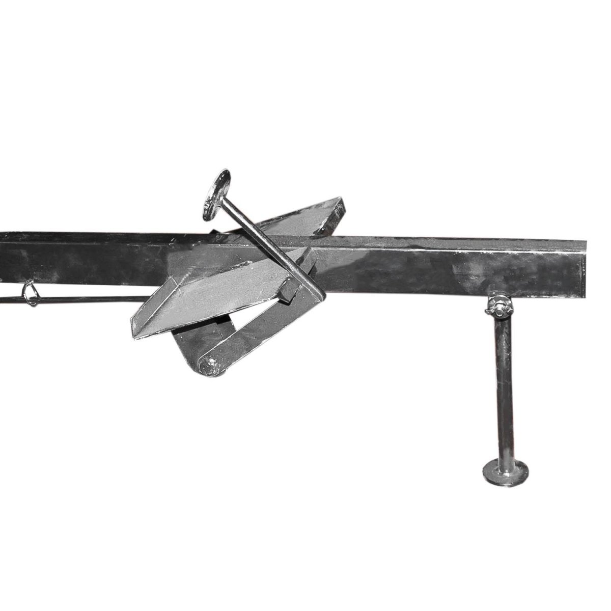 Прицеп мотоблока Эстем тормозная система