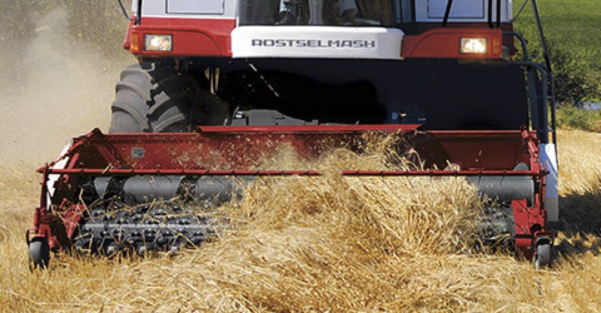 Комбайн вектор 410 подборщик