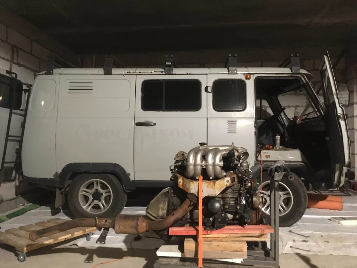 УАЗ 3909 мотор