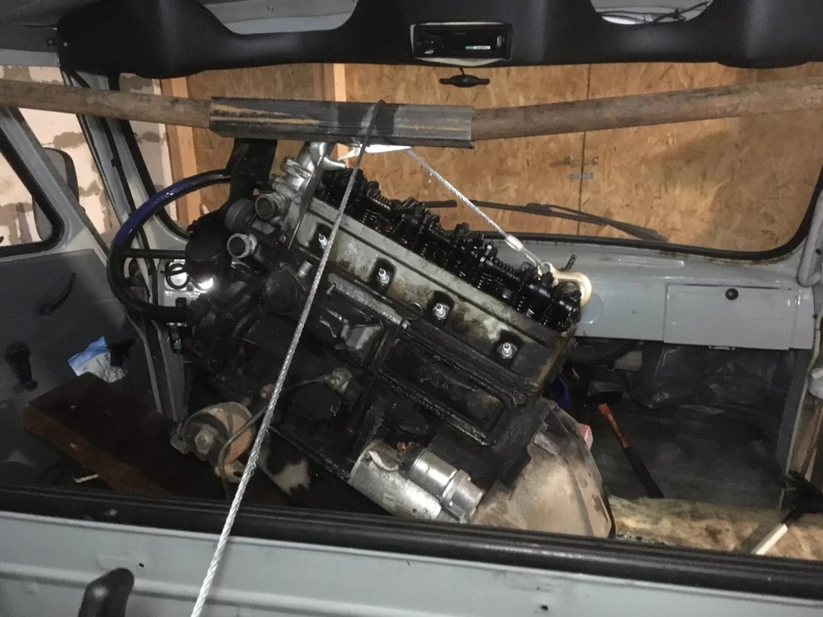 УАЗ 452 Буханка мотор