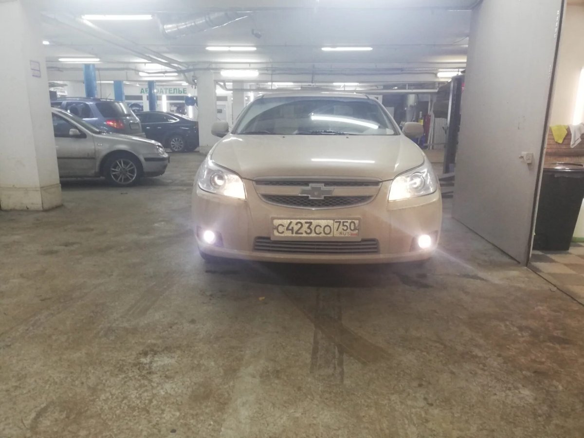 Шевроле Эпика лампа туманки