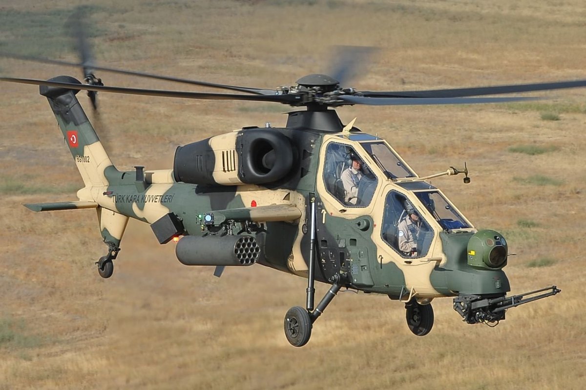 Вертолёты t129 Atak