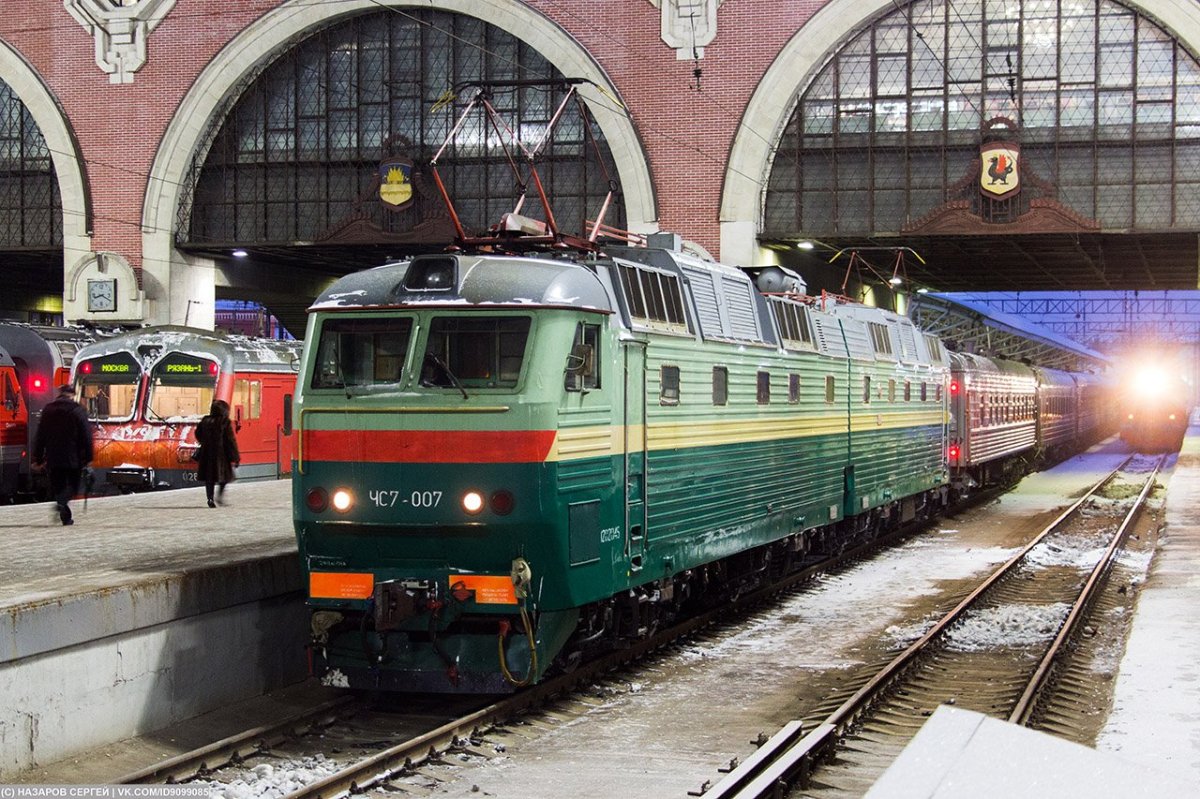 Чс7 Казанский вокзал