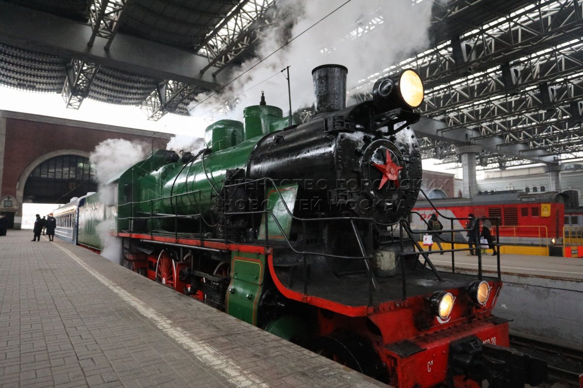 Поезд Деда Мороза РЖД В Москве презентовали