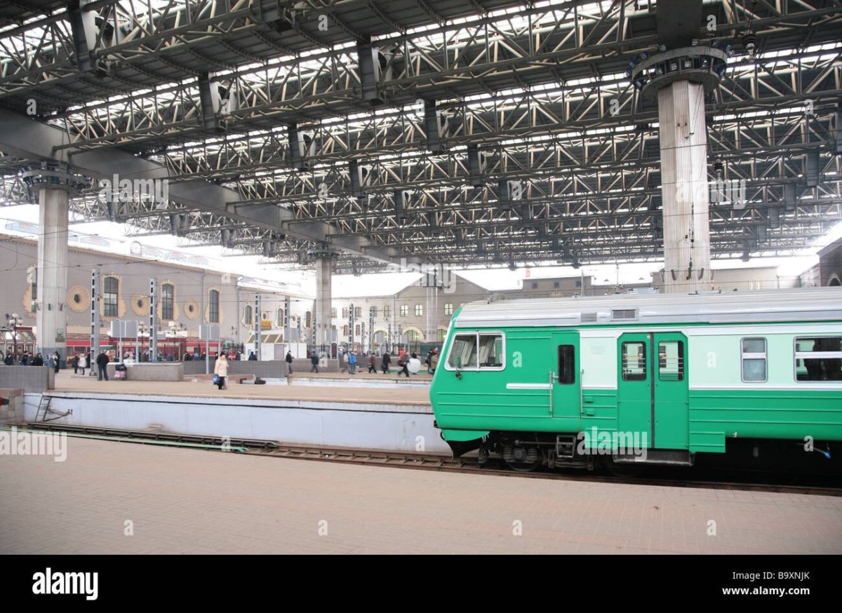 Казанский вокзал электрички