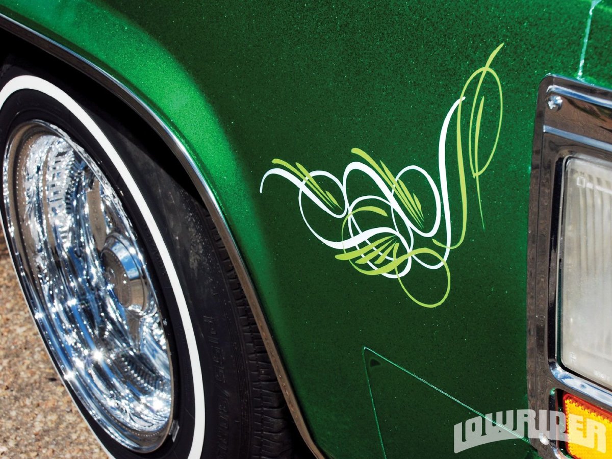 Пинстрайпинг лоурайдер