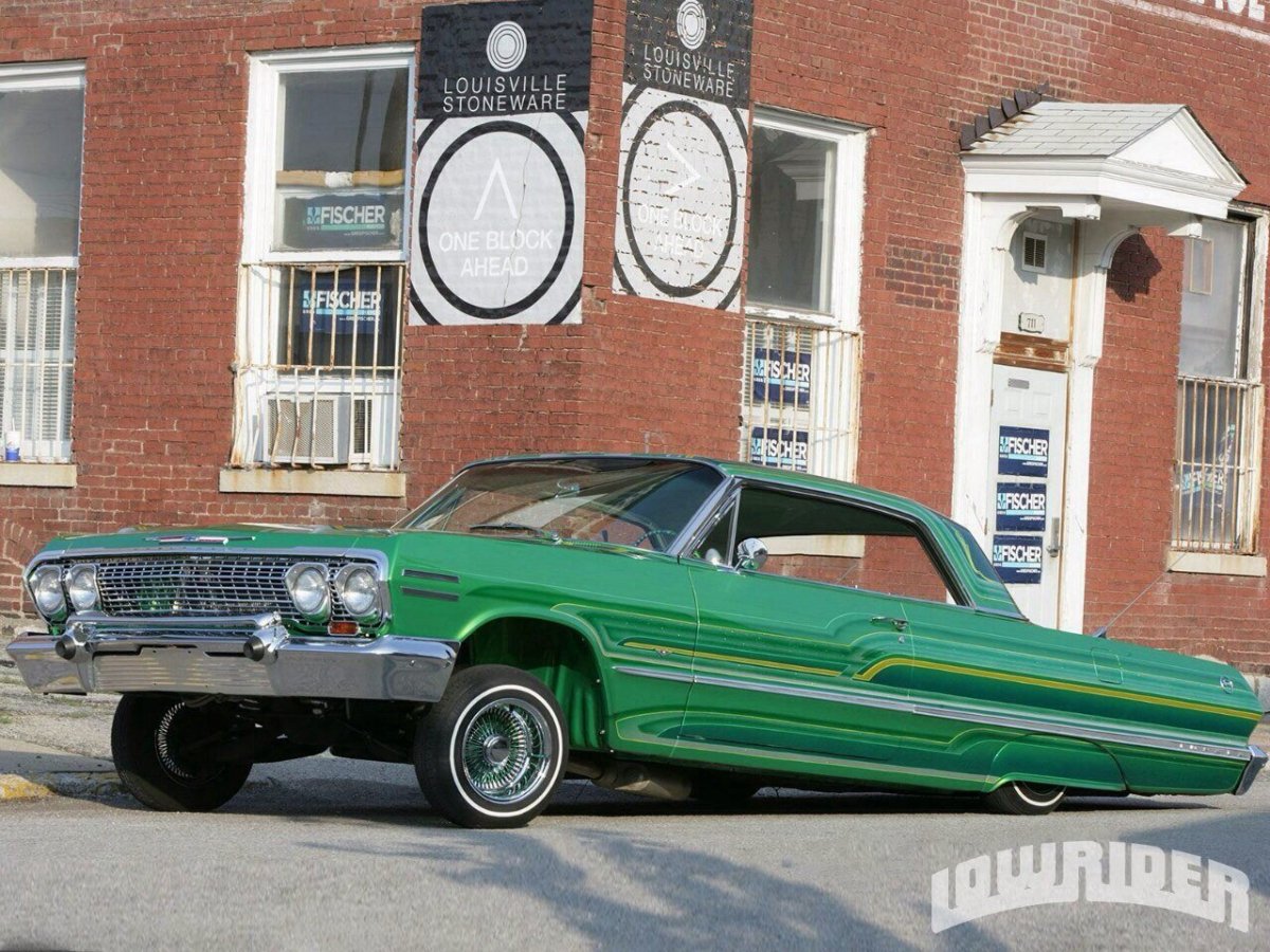 Chevrolet Impala 1963 лоурайдер
