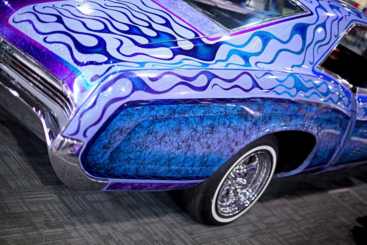 Лоурайдер с флеймом