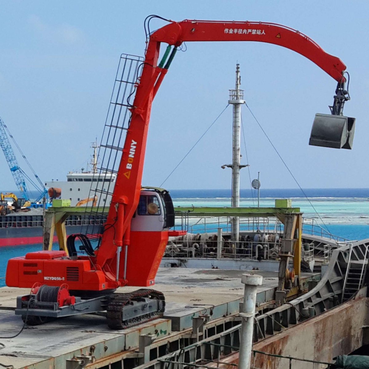 Стационарный перегружатель