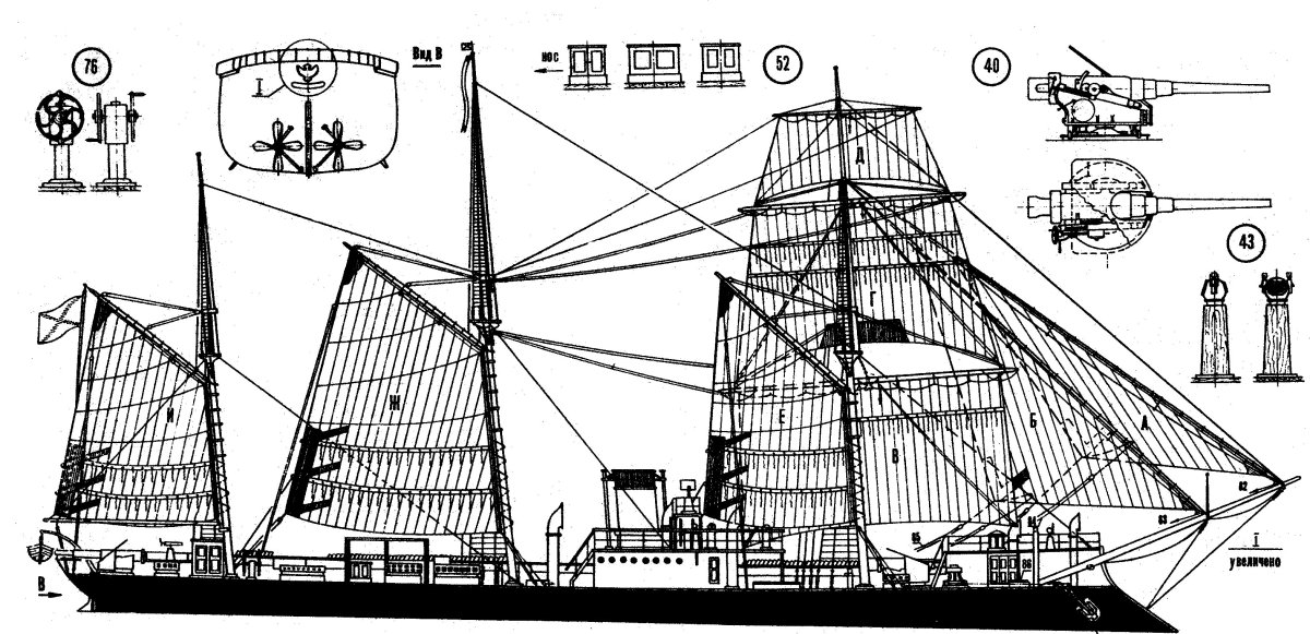 Канонерская лодка кореец схема