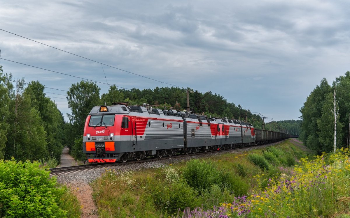 3эс5к Красноярская железная дорога