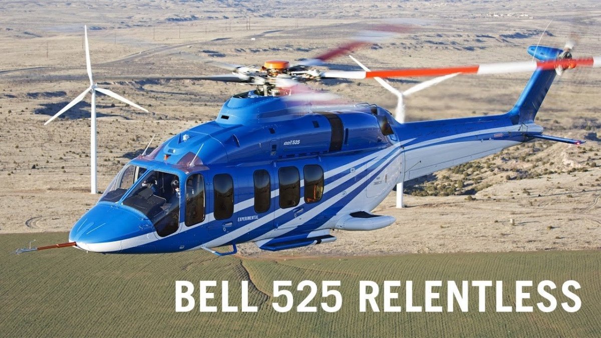 Люксовый вертолет Bell 525