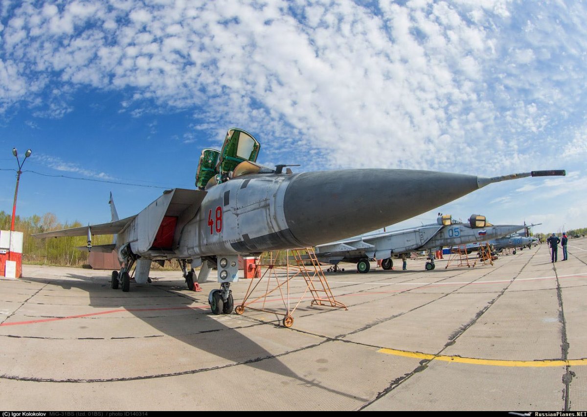 Миг 31 на Камчатке