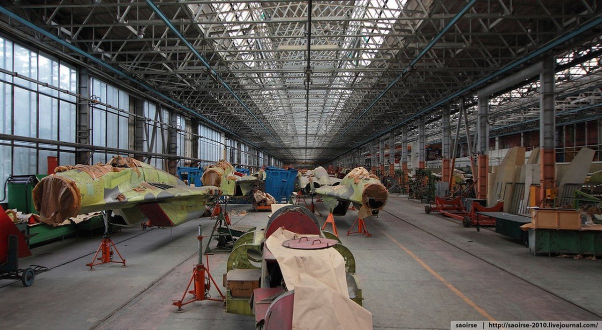 Заброшенный завод РСК миг