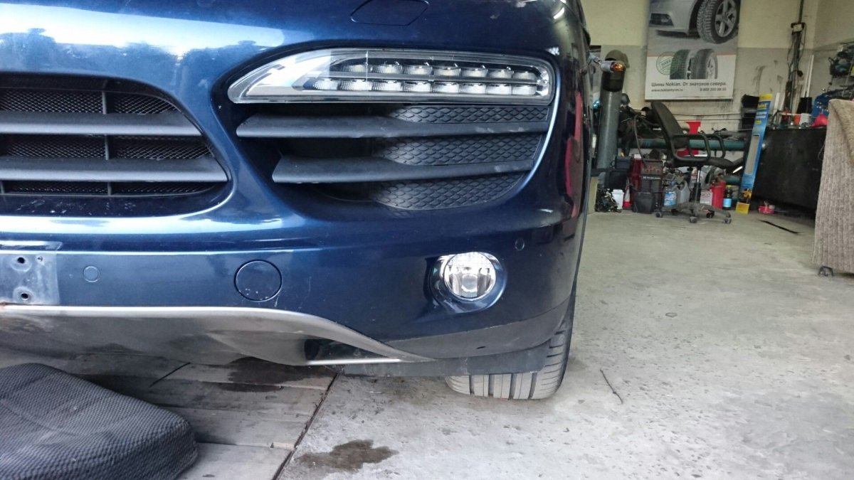 Led ПТФ В Porsche Cayenne 958