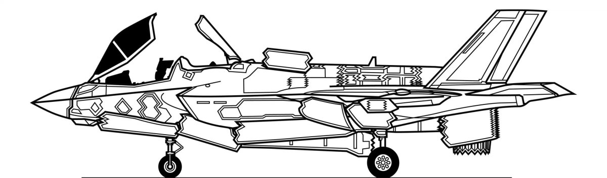 F-35b drawing