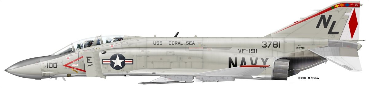 Ф 4 Фантом сбоку