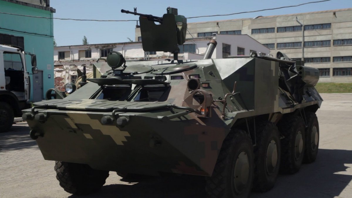 120-Мм самоходный миномет БТР-3м2 Украина