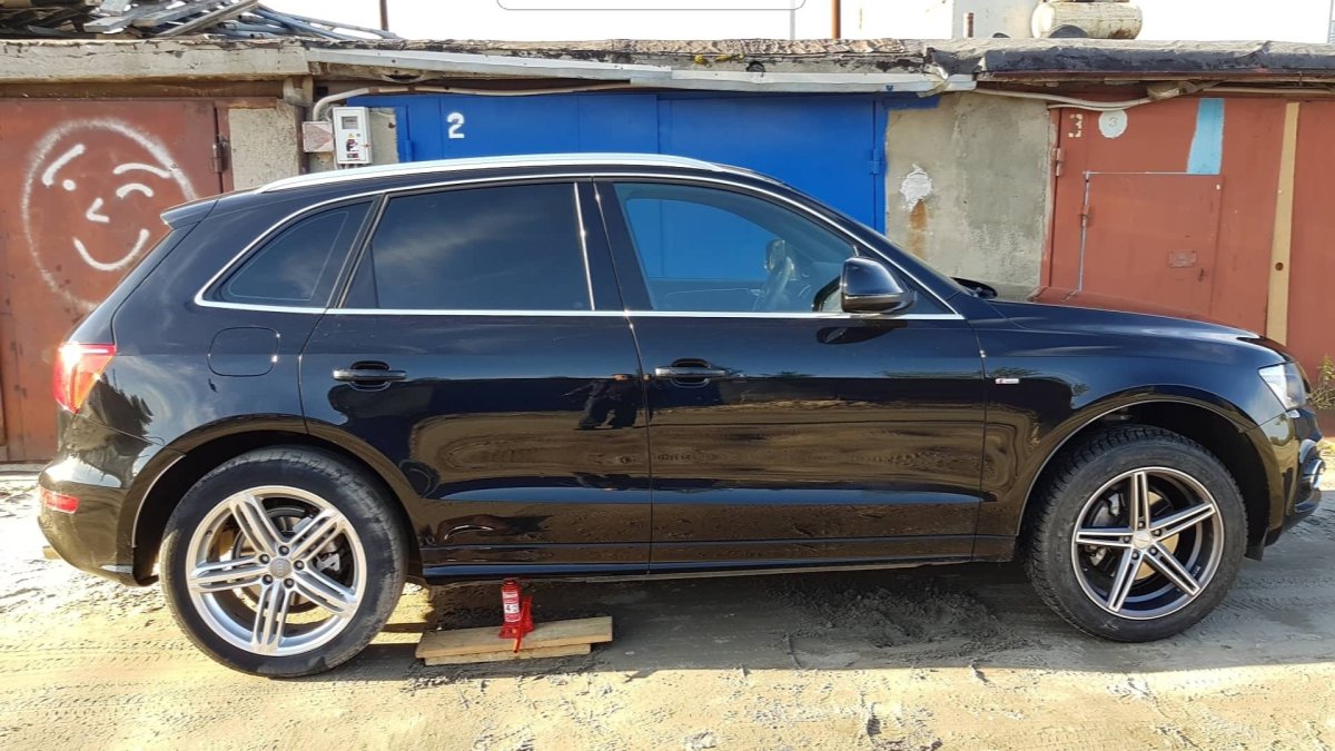 Ауди ку5 на 19 дисках