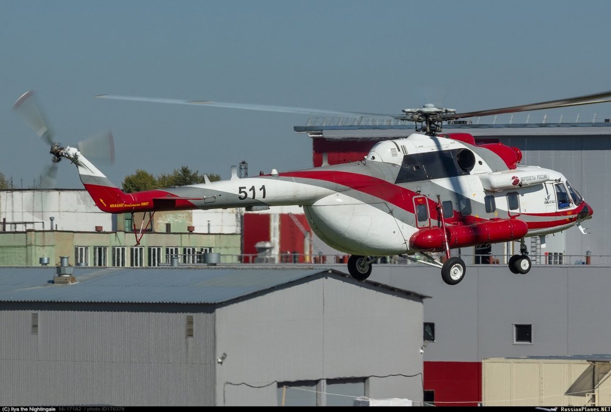 Ми-171а2 салон