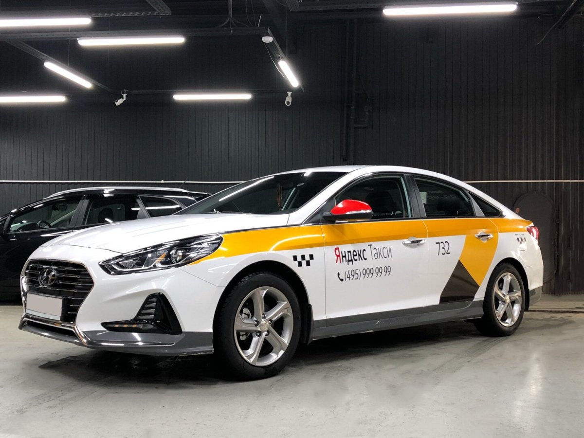 Оклейка такси