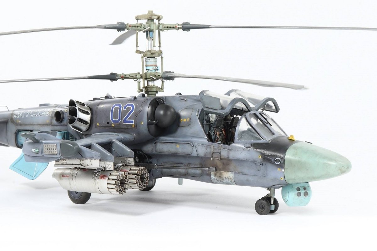 Модель вертолета ка 52 Аллигатор