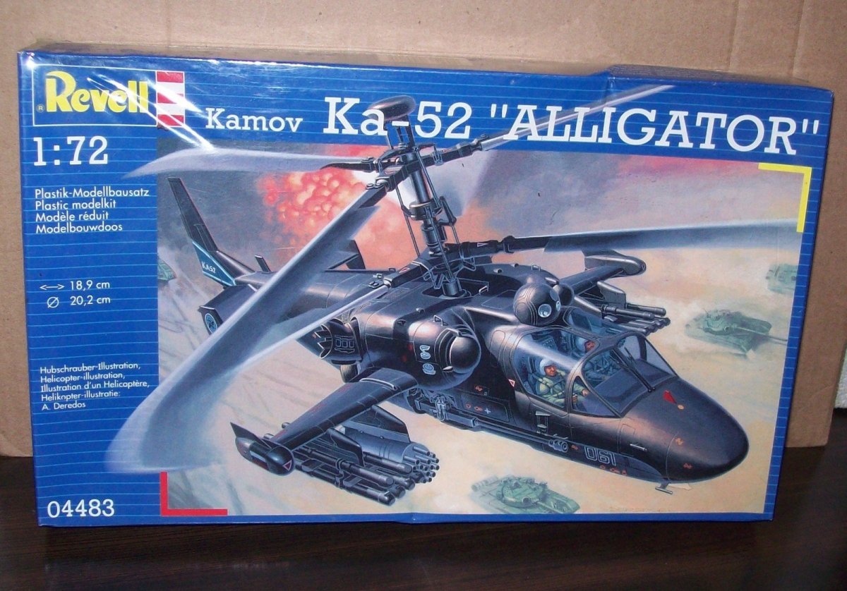 Аллигатор ка-52 1:72